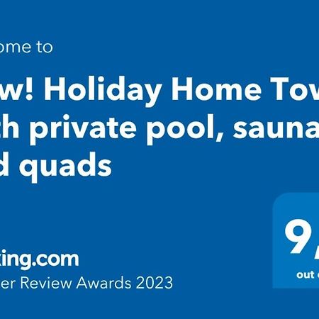Holiday Home Tower With Private Pool, Sauna And Quads Smilcic Eksteriør bilde