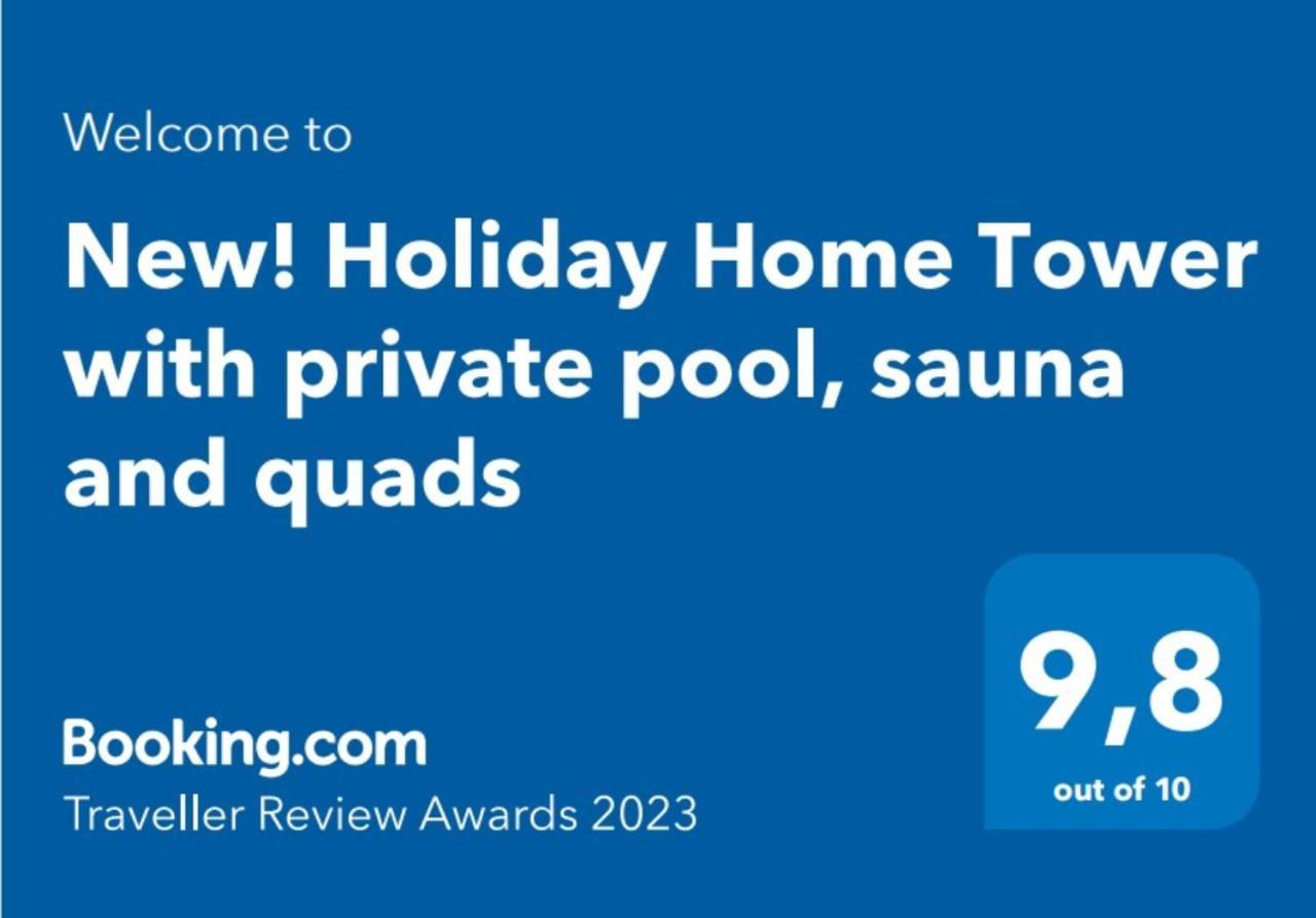 Holiday Home Tower With Private Pool, Sauna And Quads Smilcic Eksteriør bilde